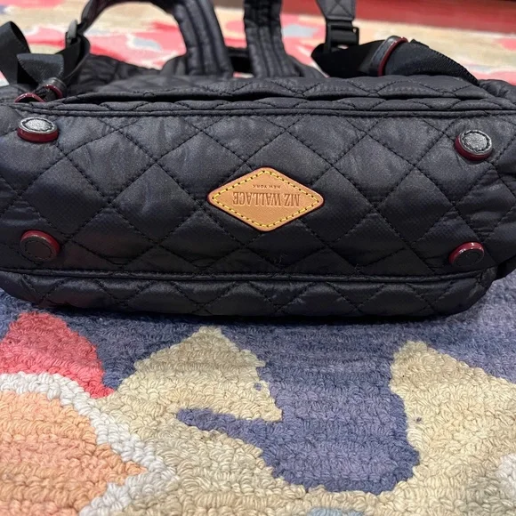 MZ Wallace Small Metro Utility Backpack Black - Picture 3 of 5